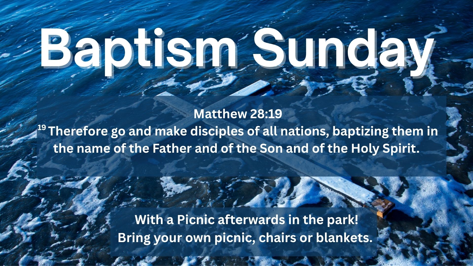 Baptism Sunday