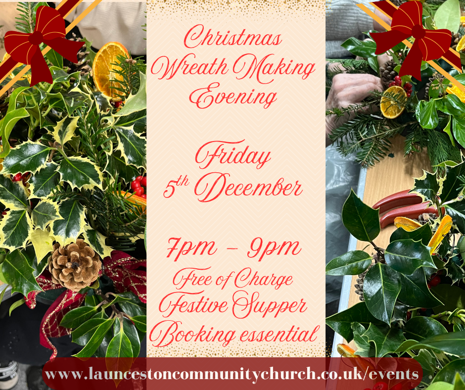 Christmas Wreath Making Evenin